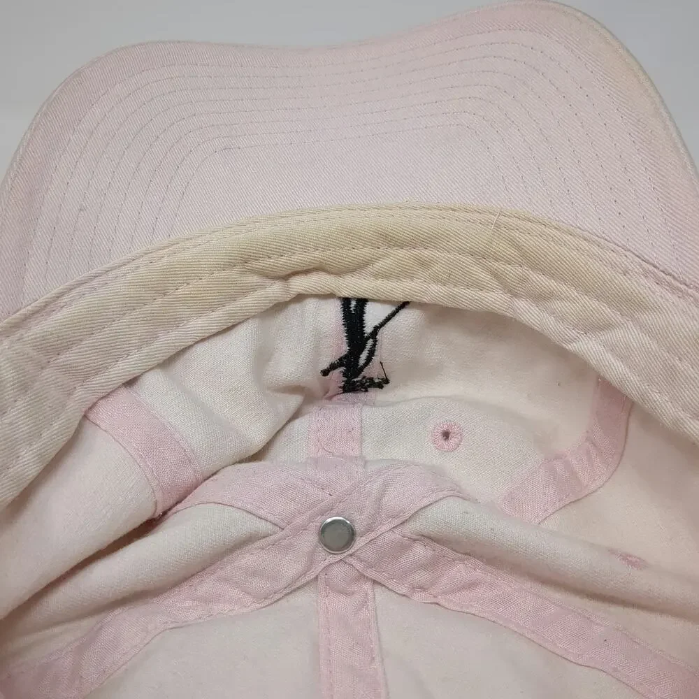 Champion Baseball Cap Pink One Size Paddleboard SUP Embroidered Logo Cotton Hat